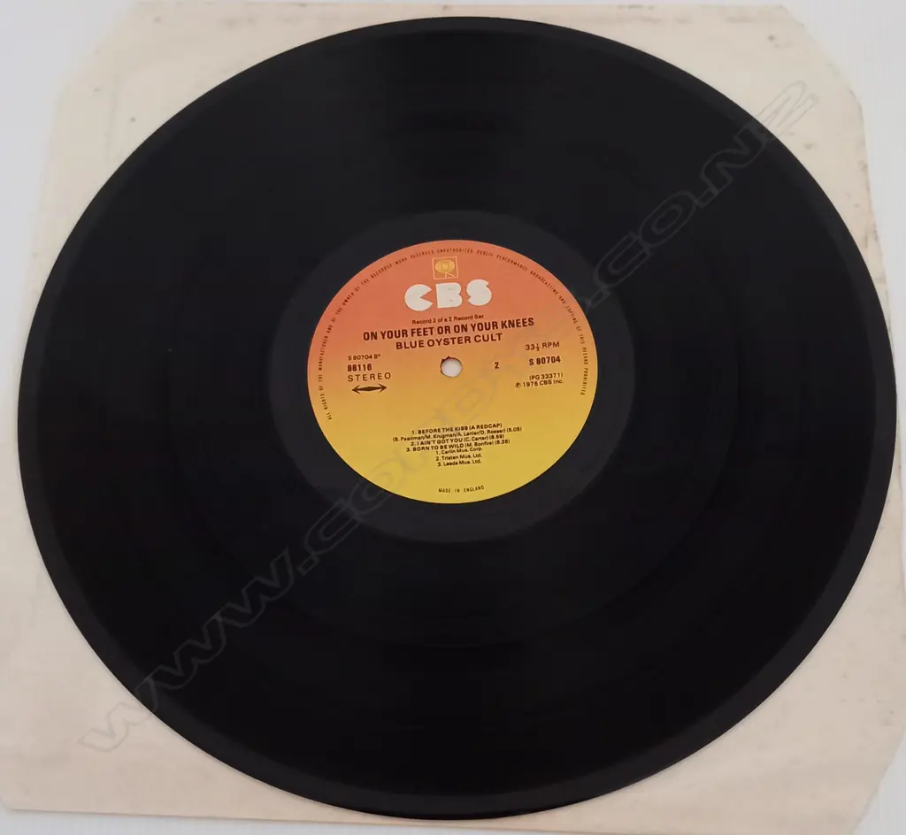 Blue Oyster Cult, On Your Feet Or On Your Knees (Double album) Image 1++
